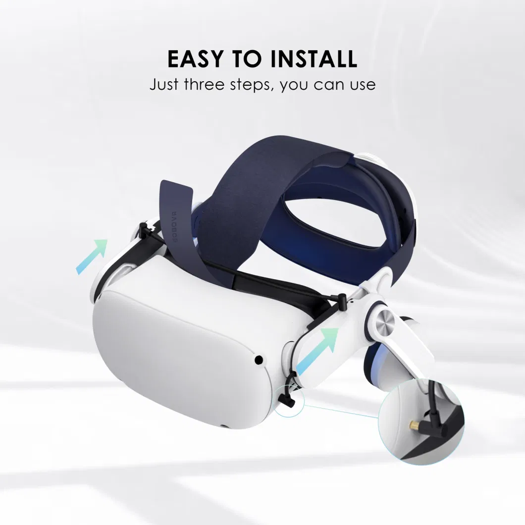 Bobovr A2 Air Headphones Vr Glasses Headset with Magnetic Earmuffs for Oculus Quest2