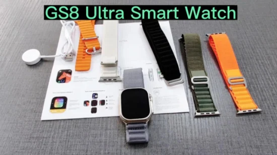 GS8 Ультра Новые Умные Электронные Мониторы Сердечного ритма Bluetooth Браслет SmartWatch