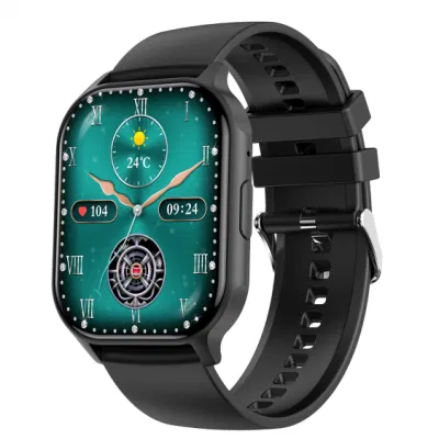 Новейшие 2023 оптовые 2,04-дюймовый экран из цинкового сплава NFC с большой батареей CE RoHS Bt Call Smartwatch ODM OEM SKD Заводской производитель Водонепроницаемые умные часы Amoled